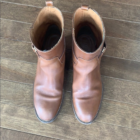 J Crew Leather Short Boots - Picture 2 of 4